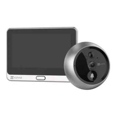 Imagem de Kit Vídeo Porteiro Wi-fi Ezviz, 1080p 2Mp Com Visão Noturna - Dp2c