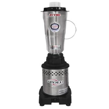 Imagem de Liquidificador Industrial Alta Rotação Spolu Attak Inox 1,75 Litros SP
