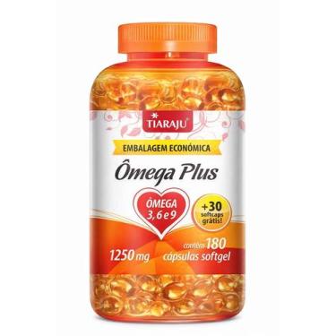 Imagem de Ômega Plus 1250mg 210caps Softgel Ômegas 3,6 E 9 Tiaraju
