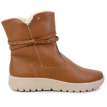 Imagem de Bota Feminina Piccadilly Marrom Marfim - 950056-06-Feminino
