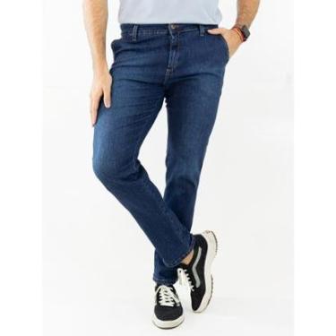 Imagem de Calça Masculina Slim Jeans Tradicional Bolso Social Anticorpus-Masculino