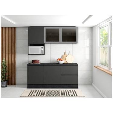 Imagem de Cozinha Completa 5 Peças Etna Poliman, Grafite