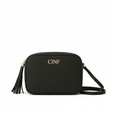 Imagem de Bolsa Feminina Alça Transversal Ajustável Tira colo De Lado - CINF, Pr