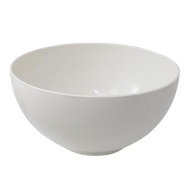 Imagem de Bowl Potes Cumbuca Tigela Plástico Cor 370 ML Branco - ACRYLIC LINE, B