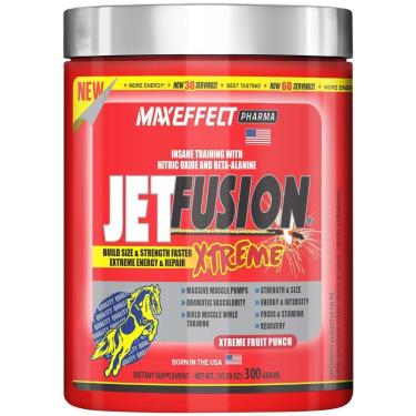 Imagem de Pre Treino Jetfusion Xtreme Maxeffect 300g Frutas Vermelhas-Unissex