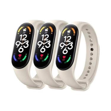 Imagem de Pulseira De Silicone Para Mi Band 7 6 5 4 3, Substituição De Pulseira 