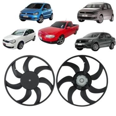 Imagem de Eletroventilador Gol/saveiro/voyage G5/g6/fox/spacefox S/ Ar - velox  