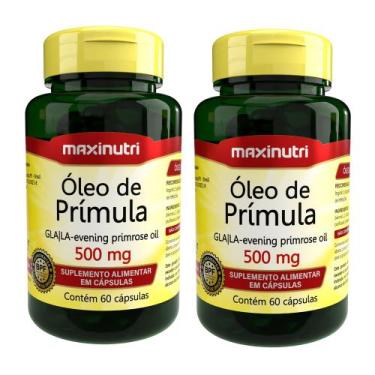 Imagem de Kit 2 Óleo de Prímula 60 Capsulas 500mg Maxinutri