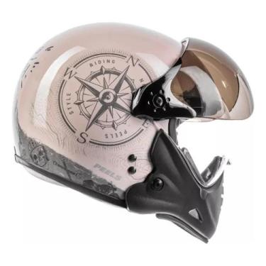 Imagem de Capacete Peels F21 North Queixeira Removível com 2 Viseira Tamanho do 