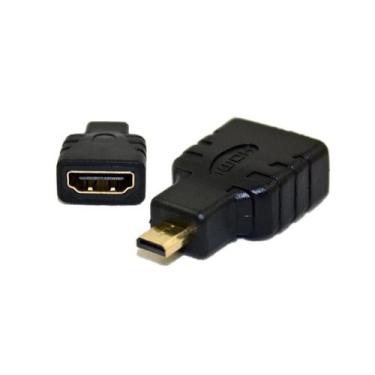 Imagem de Adaptador Mini HDMI Macho para Fêmea - Conector de Vídeo - RoboBuilder