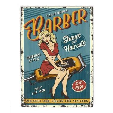 Imagem de Placa decorativa para barbearia salão modelo:03 - LD Loja, 03