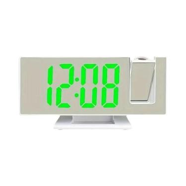 Imagem de Despertador Digital De Tela Grande Com Projeção E Display Luminoso Int