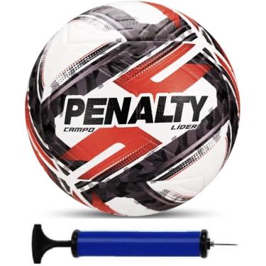 Imagem de Bola Campo Penalty Lider de Futebol Oficial mais Bomba de Ar-Unissex