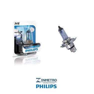 Imagem de Lâmpada Philips BlueVision H4 p/ YAMAHA YS 250 FAZER 06-13