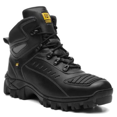 Imagem de Bota Masculina Segurança Couro Premium Impermeável Com C.A - MPR BOOTS