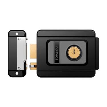 Imagem de Fechadura Eletrica De Sobrepor Fx1500 Preta 4679061 - INTELBRAS