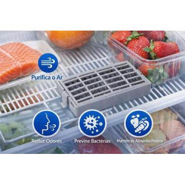Imagem de Filtro Antibactéria Antiodor Refrigerador Consul Crm50 Crm56 - De Plas