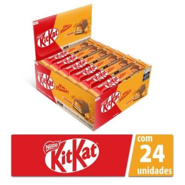 Imagem de Chocolate Kit Kat Caramelo 34,6g Caixa C/24 Unidades -nestlé