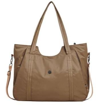 Imagem de Bolsa Tote Feminina Academia Grande Nylon Trabalho Faculdade-Feminino