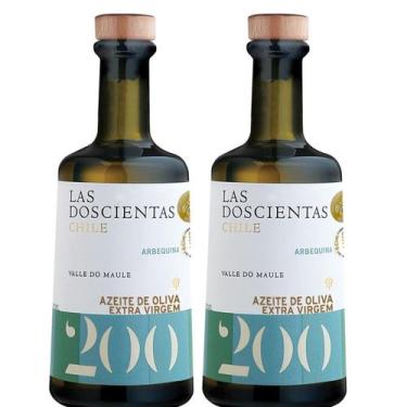 Imagem de Kit 2 Azeite De Oliva Las Doscientas Extra Virgem Arbequina Chile 500m