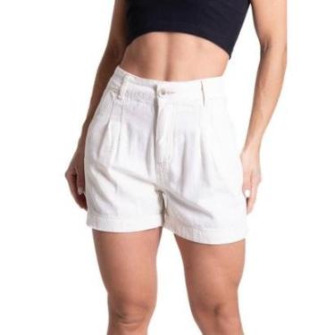 Imagem de Shorts Linho Sawary - 281522 - OFF WHITE 36-Feminino