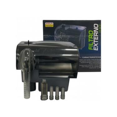 Imagem de Filtro Externo HF-600 Ocean Tech Aquario Peixe Betta, 220V
