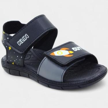 Imagem de Papete Infantil Klin Tic Tac Foguete Casual Baby - Preto, 21