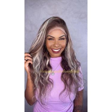 Imagem de Peruca Lace Front 13x6 Cabelo Humano Mística - Cia dos Cabelos