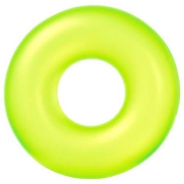 Imagem de boia neon intex amarelo fluorescente, Amarelo