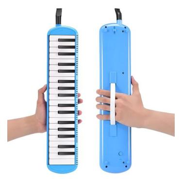 Imagem de Escaleta Melódica Piano Portátil Fácil Aprender 22 Teclas - Waver®, Az