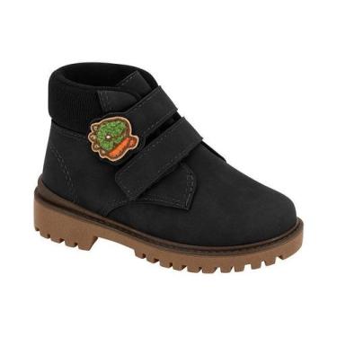 Imagem de Molekinho Coturno Inf Masculino 2144 238 29283 15787 Preto - PRETO, Pr