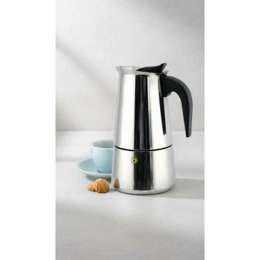 Imagem de Cafeteira Italiana Inox 450ml 9 Xícaras - Congratulations Store