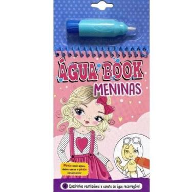 Imagem de Aquabook  Meninas  Livro Interativo Infantil para Colorir com Água - P