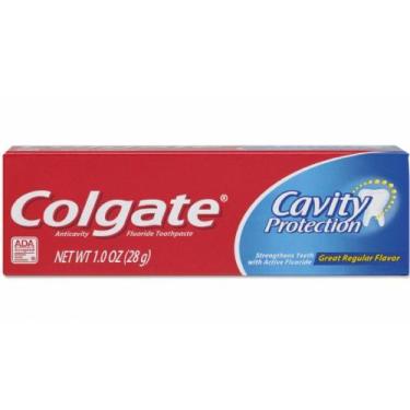 Imagem de Creme Dental Colgate Proteção Contra Cáries 28g Pacote com 12