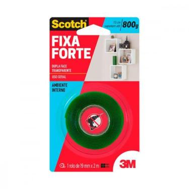 Imagem de Fita Dupla Face Transp 3M.19X 2M - 3m melhoria do lar