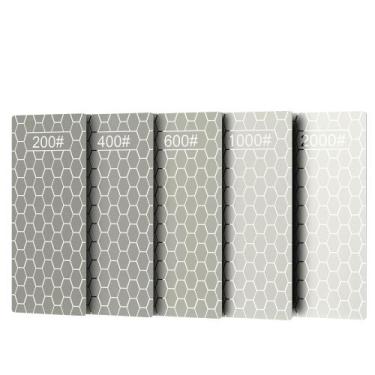 Imagem de Conjunto de Pedras de Afiar Facas de Diamante XARILK 5 Peças 200-2000 