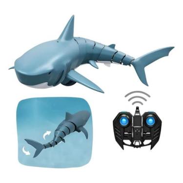 Imagem de Shark Control Tubarão De Controle Remoto Com 7 Funções Zoop, Azul, Cel