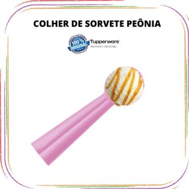 Imagem de Colher para Sorvete Tupperware, Peônia