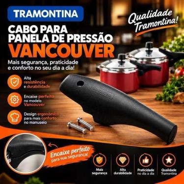 Imagem de Tramontina Cabo SUPERIOR Panela de Pressão Vancouver Tampa 3L 4,5L 6L 