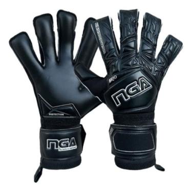 Imagem de Luva De Goleiro Nga Brio ( 4cores ) Personalize A Sua ! - Preto - 10, 
