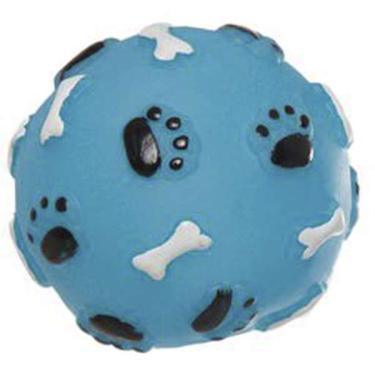 Imagem de Brinquedo de Vinil LCM Bola Pata Osso - Azul