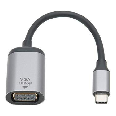 Imagem de Tipo-C para adaptador VGA, tipo C para conector Vga Tipo-C para cabo adaptador Vga, suporte para adaptador USB C Plug and Play para sistemas Windows/Android/OS X Página inicial