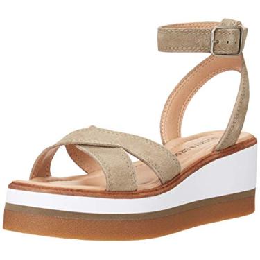 Imagem de Lucky Brand Sand lia plataforma feminina Tarhi, Fossilizado, 6