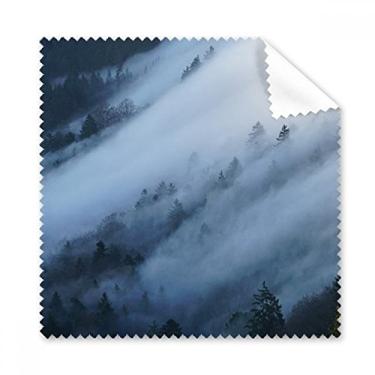 Imagem de Fog Forest Mist Clouds Mountain Nature Pano de limpeza para telefone 5 peças