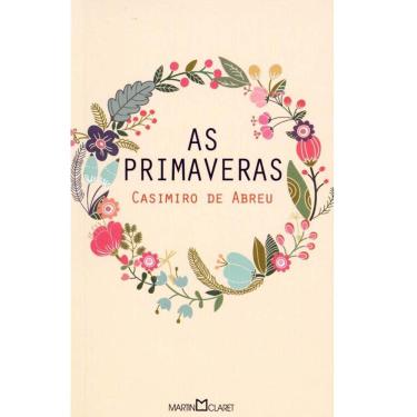 Imagem de Livro - As Primaveras - Casimiro de Abreu