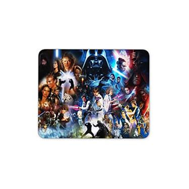 Imagem de Computador antiderrapante para escritório, retangular de Star Wars, mouse pad grande para jogos