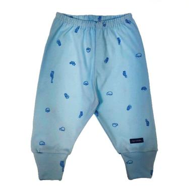 Imagem de Calça mescla estampada azul elefante