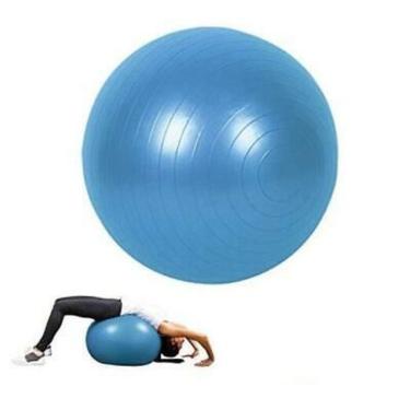 Imagem de Bola De Pilates Yoga Funcional 75Cm Suica Fisioterapia Suporta 180Kg Premium