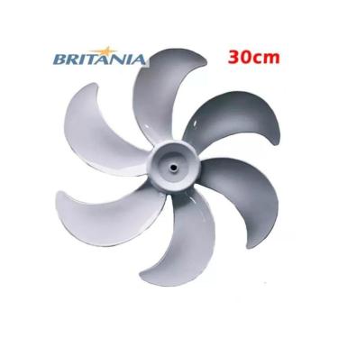 Imagem de Hélice Ventilador Britânia B30 Turbo 30Cm 6 Pás Cinza