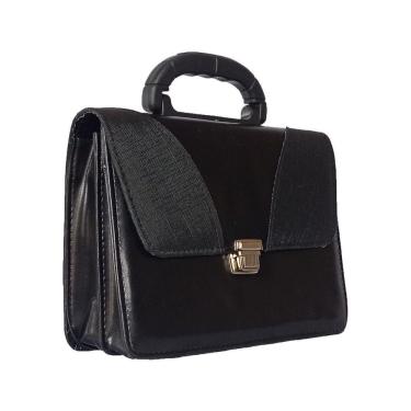 Imagem de Pasta Executiva Ccb Dupla Ap Liso Com Linho Preto R1816